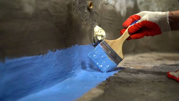 SJ Waterproofing Pros commercial waterproofing team near Marietta, NY